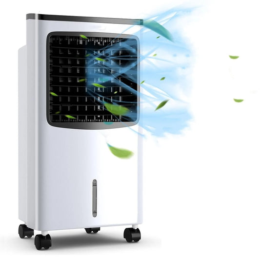 3 in 1 Mobile Klimaanlage Ventilator Klimagerät Luftkühler 75W / 8L Tank / 7,5H Timer / Fernbedienung